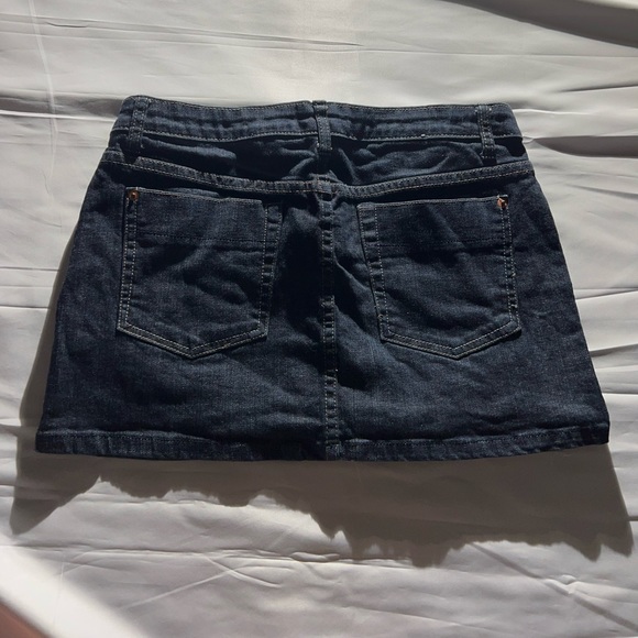 Bitten Sarah Jessica Parker Skirt Size 8 Length 13” Denim Cotton Spandex #ST1 - Picture 2 of 5